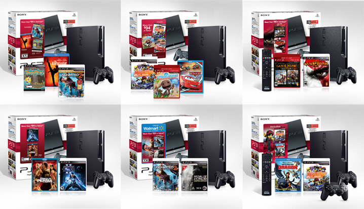 PS3 2010 Holiday Bundles