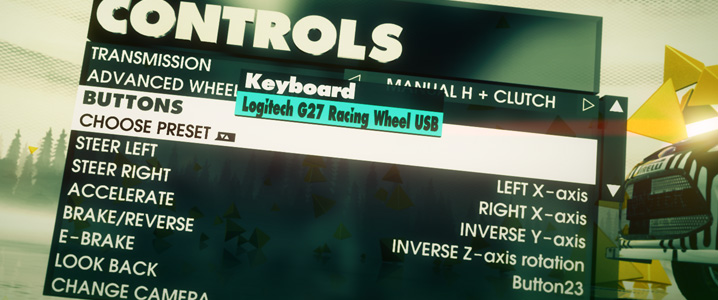 dirt3 controls