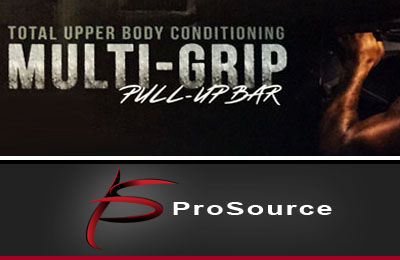 ProSource Heavy-Duty Doorway Chin-Up/Pull-Up Bar