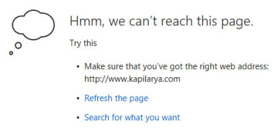 Edge Windows 10 can’t reach localhost sites